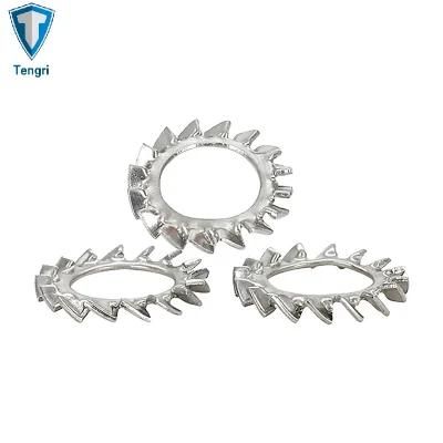 304 316 Stainless Steel DIN6798A Serrated Lock Washer with External Teeth