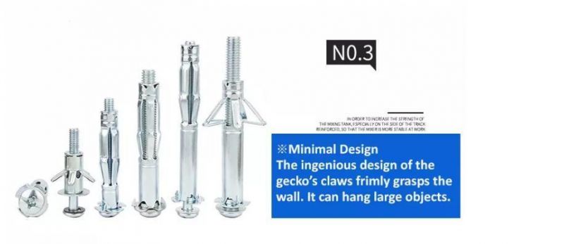 China Factory Fit for Plasterboard Screw Hollow Wall Anchor