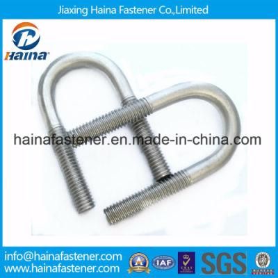 Stainless Steel / Galvanized Steel L Bolt, J Bolt, U Bolt Hook Anchor Bolt/ Foundation Bolt