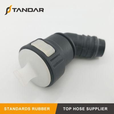 45 Degree SAE 11.8 Male Fuel Connector for Nylon Plastic Fuel Line
