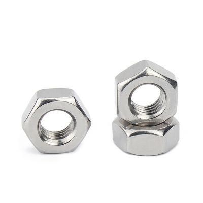 M3 M4 M5 M6 M8 M10 M12 304 316 Stainless Steel Hexagon Nut DIN934