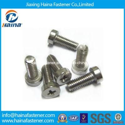 Stock ISO7048 Stainless Steel Cross Recessed Cheese Head Machine Screw