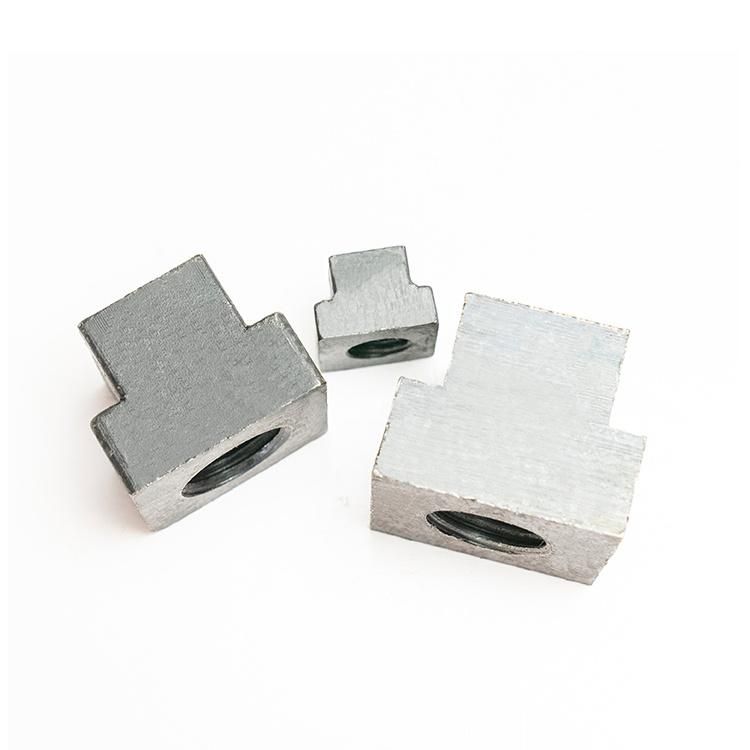 Square Aluminum Profile Sliding T Nut Stainless Steel T-Slot Nut Drop in T Nut