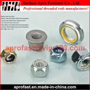DIN985 Hex Nylon Insert Lock Nut Fastener