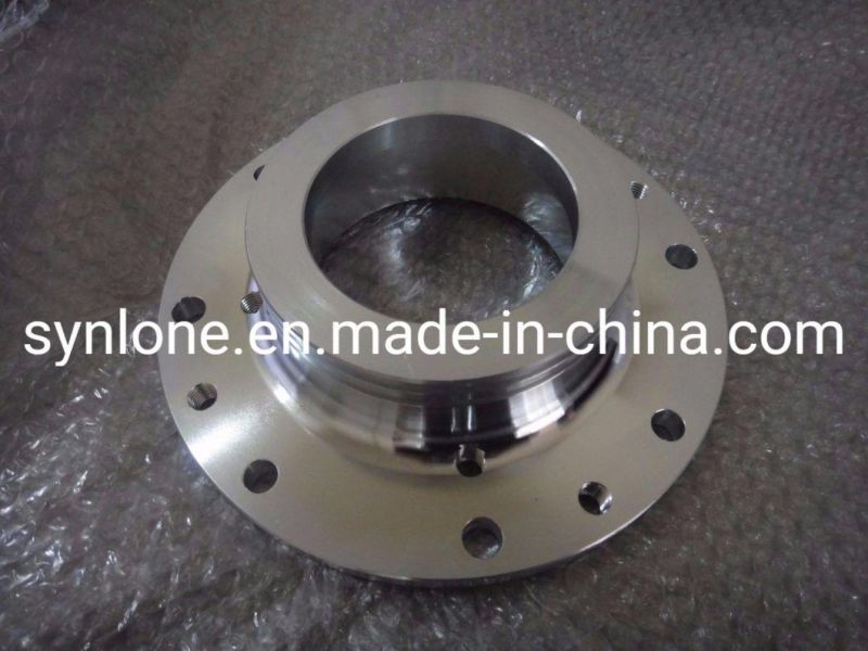 Galvanized Steel Flange with CNC Machining Processed
