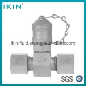 Ikin Fluid Cutting Ring Tee Test Point High Quality Manufacturer Hydraulic Fittings