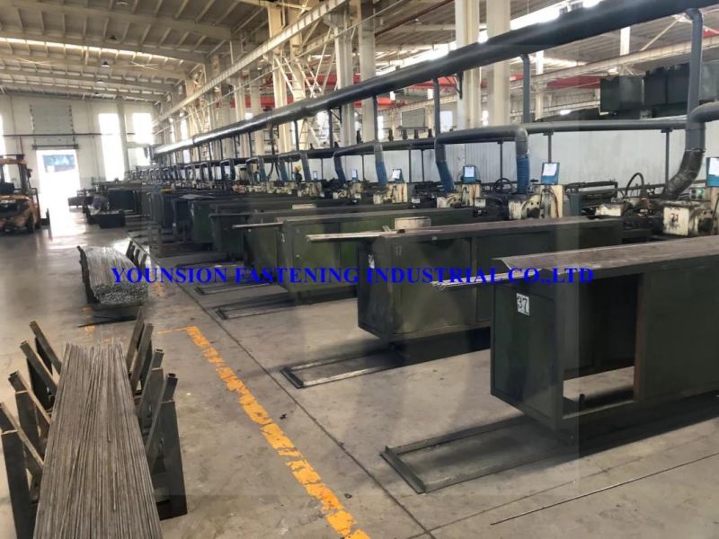 DIN975 DIN976 4.8 8.8 10.9 12.9 SS304 316L ASTM A193 B7 B7m B17 B8 B8m Cl2 A320 L7 L7m Black Plain Natural HDG Galvanized High Strength Threaded Rod Thread Rod