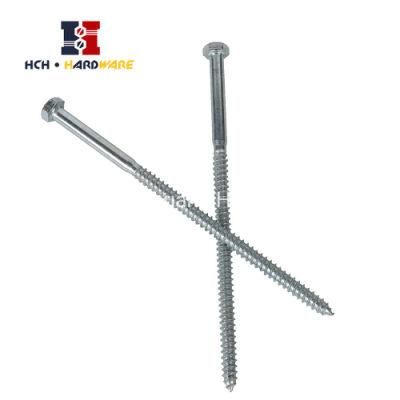 Steel Zinc Plated Hex Head Wood Screw Lag Screw