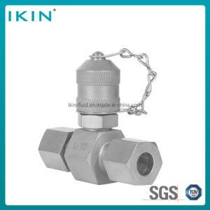 Ikin Stainless Steel Tee Hydraulic Test Coupling Pressure Gauge Fittings Hydraulic Test Connector Hose Fitting