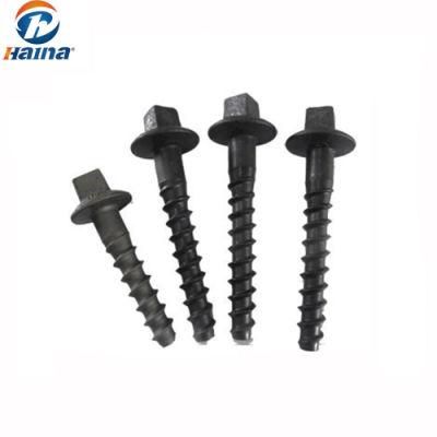 Customized Design Railway Screw Spike for Railroad/Railway