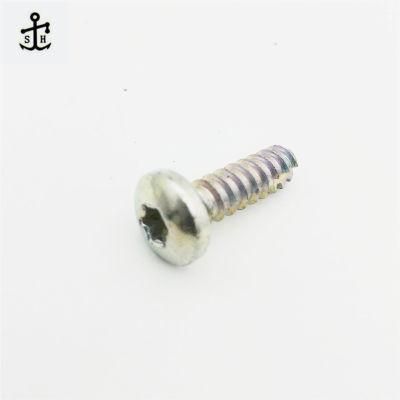 Hexalobular Socket Pan Head Stainless Steel Self Tapping Screw with Cutter Made in China
