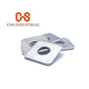 Galvanized Carbon Steel Square Washer, Flat Washer