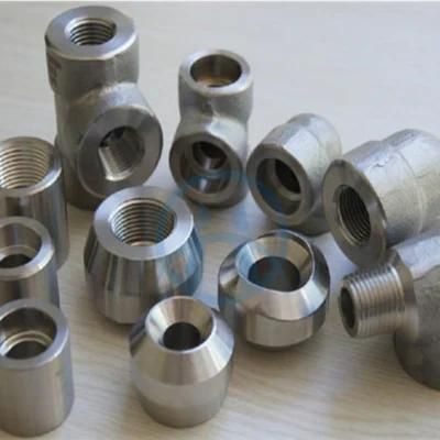 HDG Cast Iron Stainless Steel Forged Threaded Socket Weld Fittings Elbow Tee