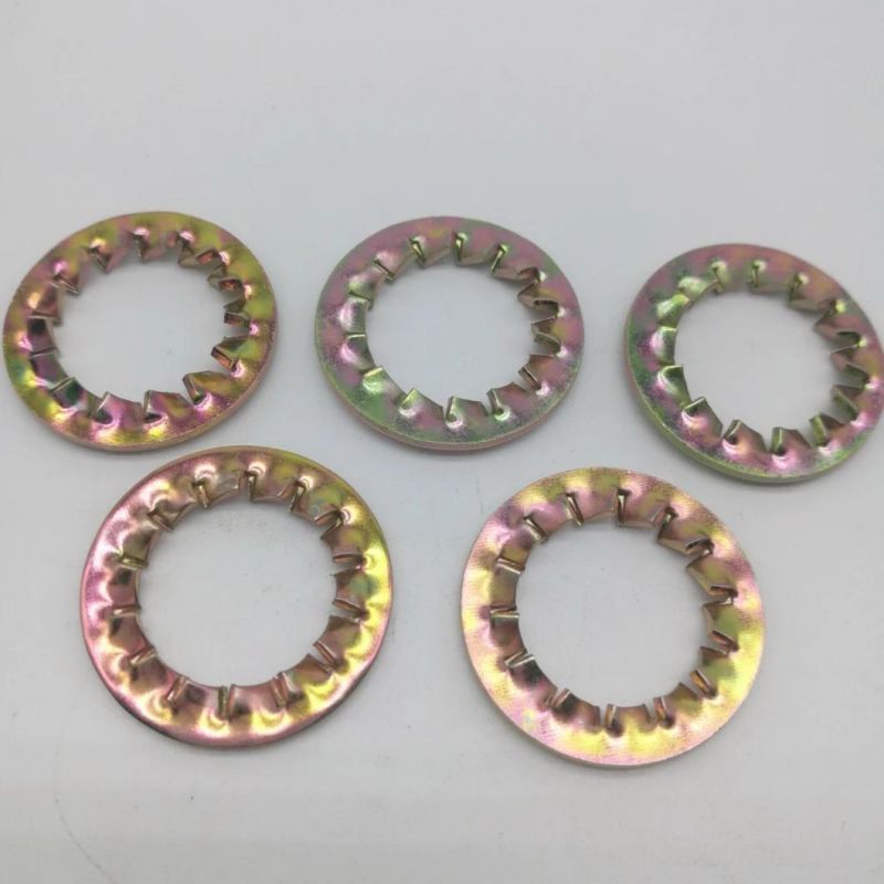 Serrated Lock Washers External and Internal Teeth