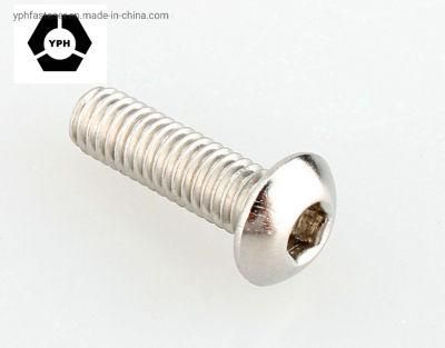 ISO7380 Metric Thread 304 Stainless Steel Hex Socket Head Cap Screw Bolts