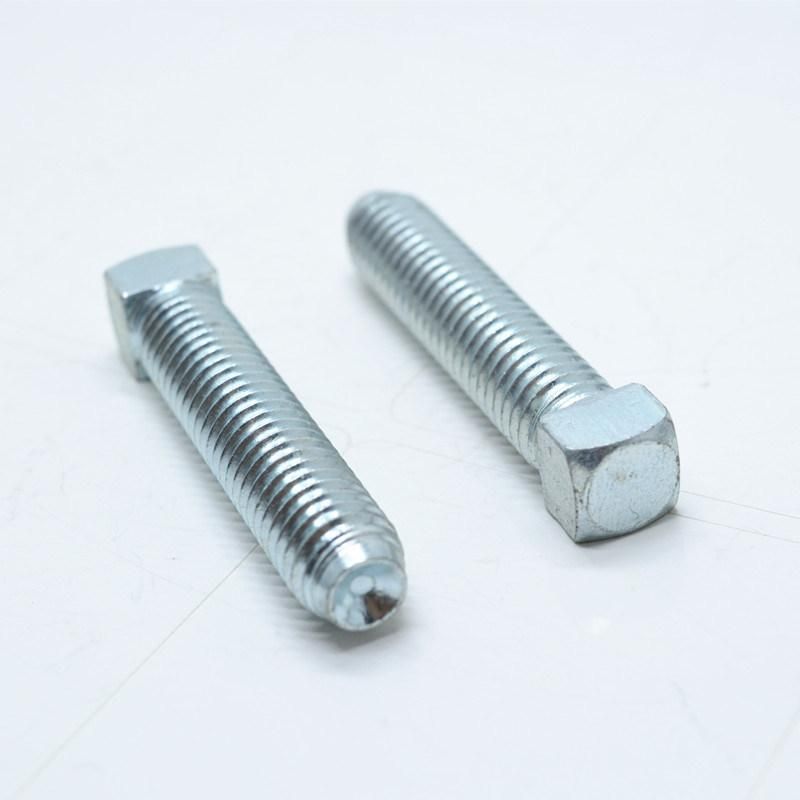 Carbon Steel 3/8′′-16 Galvanized Carburized Square Head Set Screws