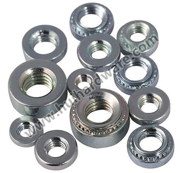 Self-Clinching Nuts with Environmental Blue Zinc