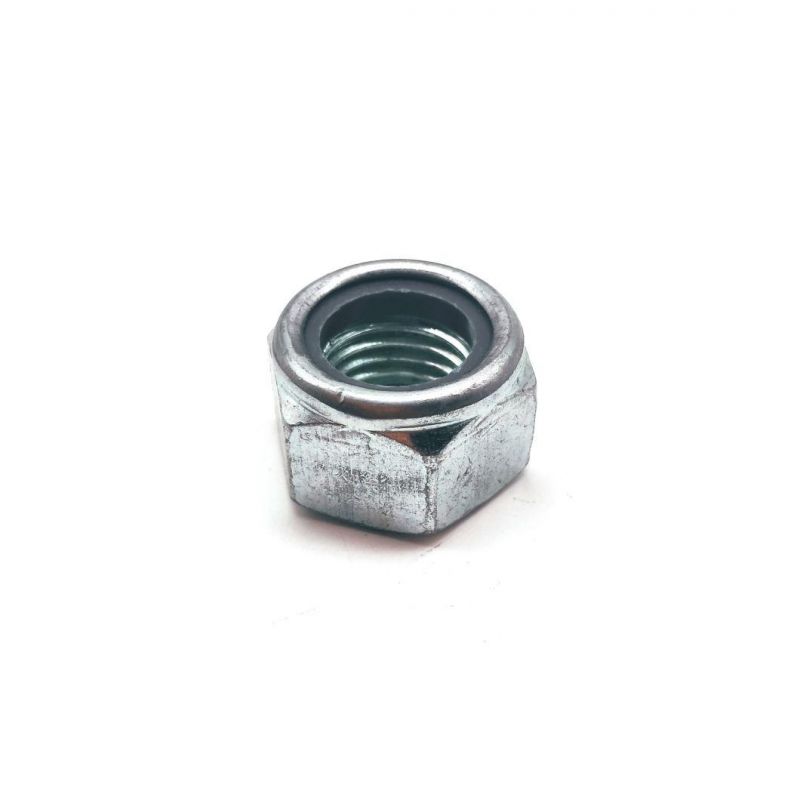 DIN985 Carbon Steel Hexagon Nut Hex Nylon Lock Nut Zinc Plated 1/8 5/32 3/16 1/4 5/16 3/8 1/2 5/8 3/41