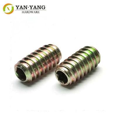 Carbon Steel Zinc Plated Furniture Insert Nut Fasteners Screws