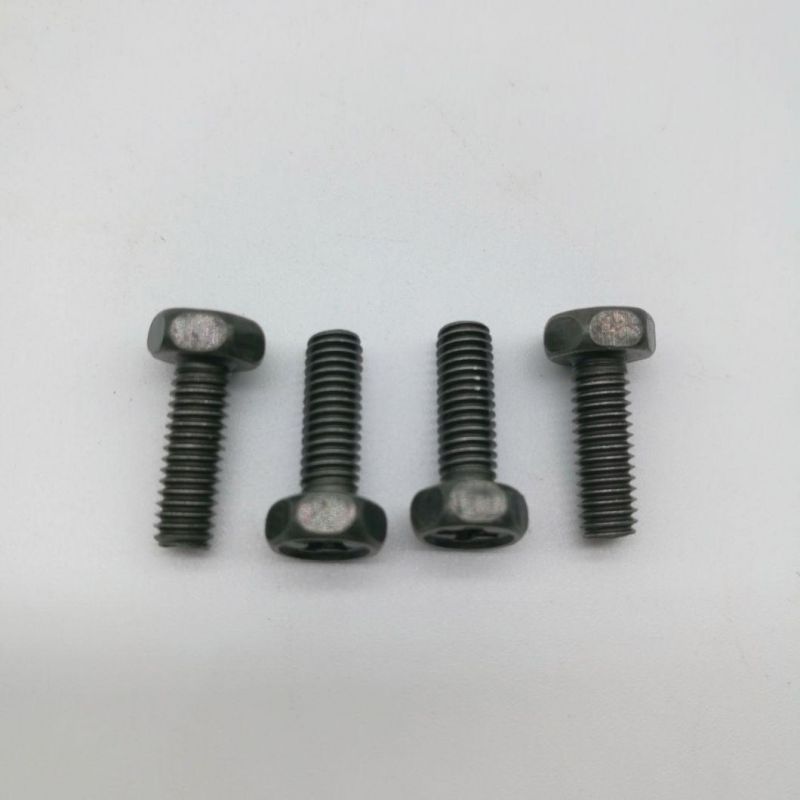 Cross Recessed Hex Bolt Hex Screw with Indentation