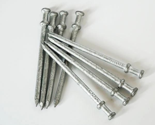 Standard Size Hot Dipped Galvanized Duplex Hat Nail