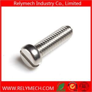 Slotted Cheese Head Machine Screw in Stainless Steel 304