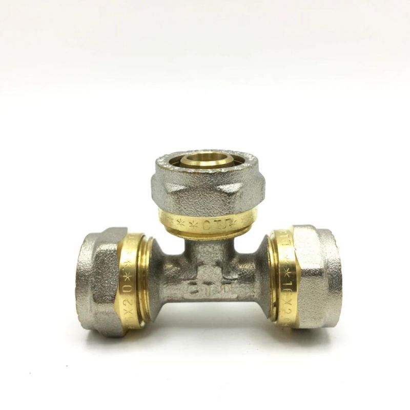 Garden Water Brass 3 Ways Hose Connector
