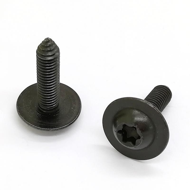 Black Cross Recessed Pan Head Tapping Screws