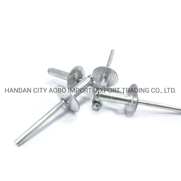 Open Type Large Flange Head Aluminum Pop Blind Rivet Wholesale