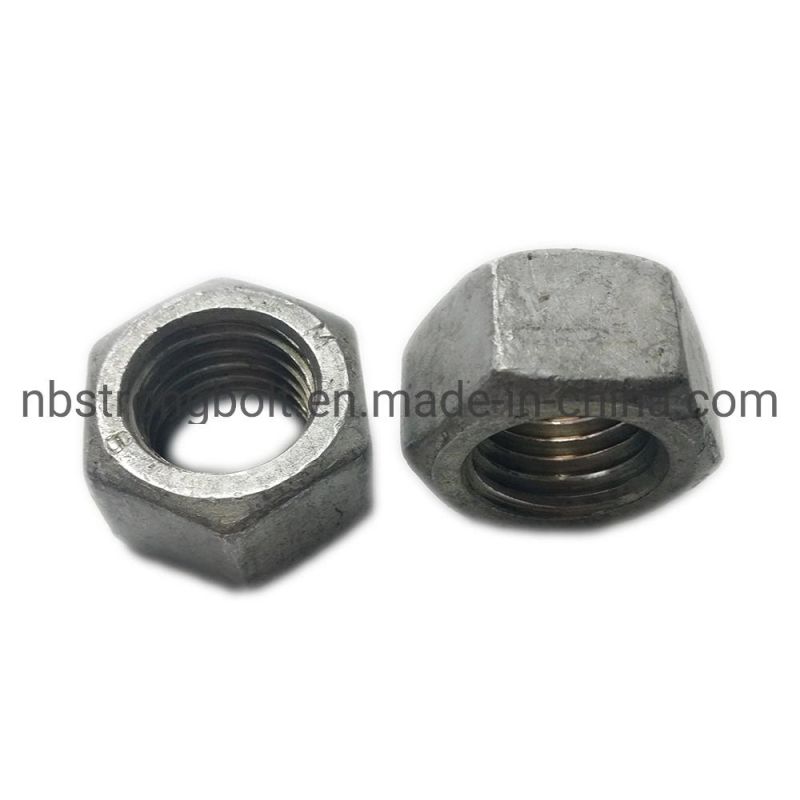 ISO 4032 Hex Nut 8z with HDG Oversize