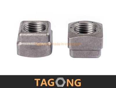 Plain Carbon Steel Cater Truck Nuts Square Nuts
