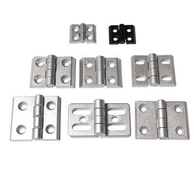 Aluminium Profile Accessories Door 180 Degree Concealed Hinge Interior Glass Swing Concealed Hinge
