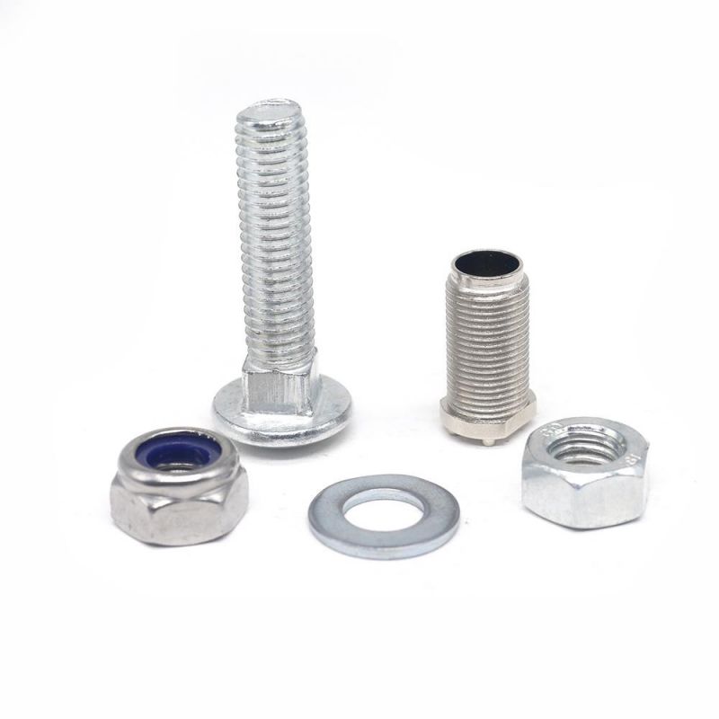 Custom Hardware Machine Aluminum CNC Machined Part Stainless Steel Auto Lathe Screw Nut Bolt Fastener