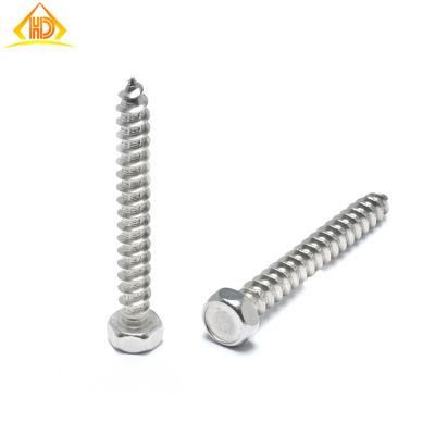 Top Quality Stainless Steel Hexagon Head Tapping Screws