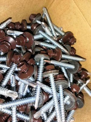 ANSI DIN Customized Logo Packing Fasteners Hardware Self Drilling Screw