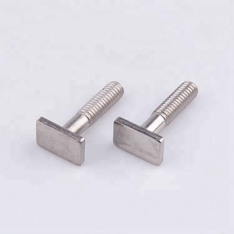 Carbon Steel Stainless Steel M10 M8 M6 Hammer Head Forged T Bolt