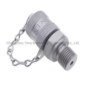 Male Stud Hydraulic Test Fittings with American Standard O Ring Seal
