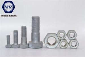 A325 Heavy Hex Bolts with A194 2h Nuts HDG