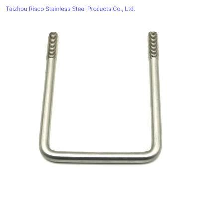 DIN/GB/ASTM Stainless Steel SS304/316 Hardware Fastener Support Customed U-Bolt