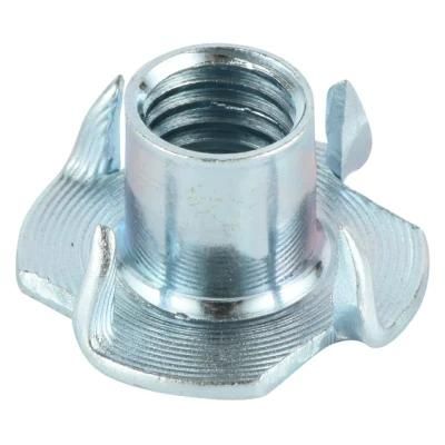 DIN1624 Tee Claw Nut White Zinc