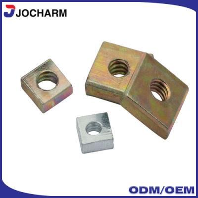 Galvanized Carbon Steel Brass Copper Thin Square Nut