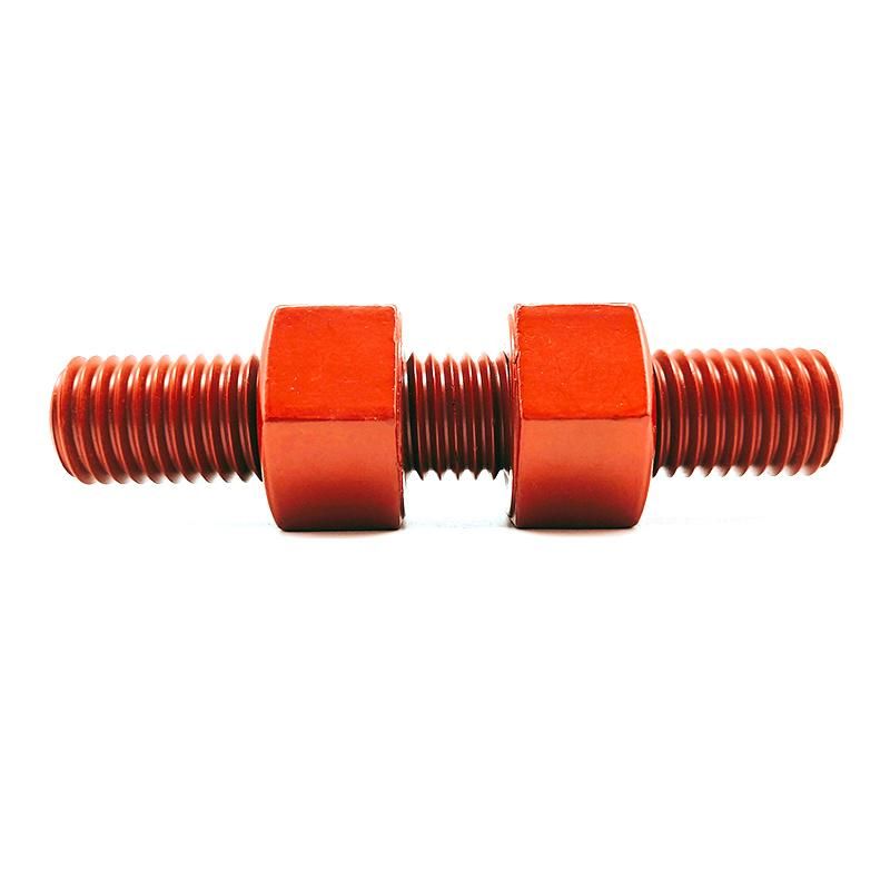 Zinc Plated Black Threaded Rod&Stud Bolt with Hex Nuts