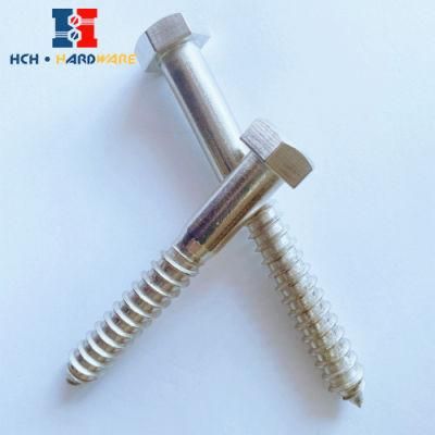 18-8 Stainless Steel Heavy Hex Head Screws for High-Pressure Applications