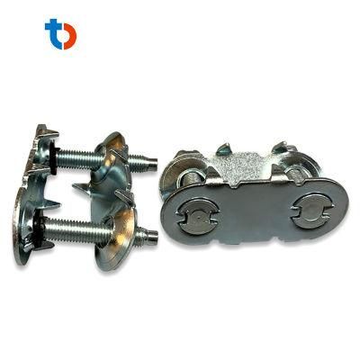 #140 #190 2&quot; Conveyor Belt Plate Fastener for Mechanical Belt Connection