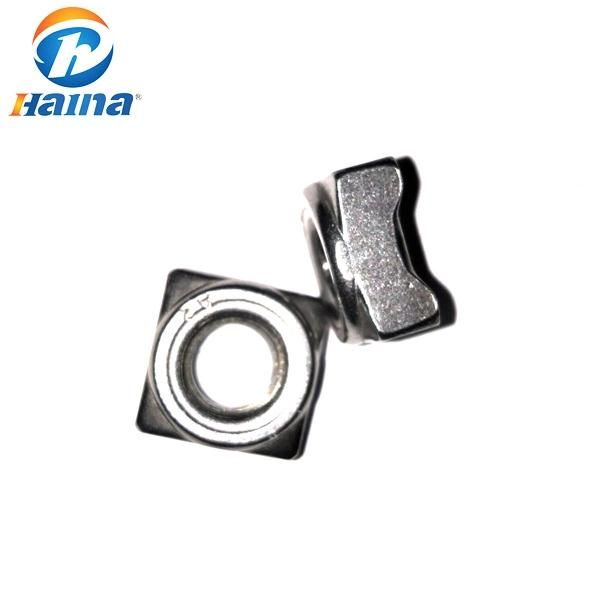 DIN 557 High Quality Stainless Steel Thin Square Nut M6