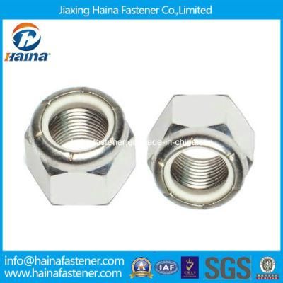 Stainless Steel Hex Nylon Insert Lock Nut DIN985 DIN982 ISO7040
