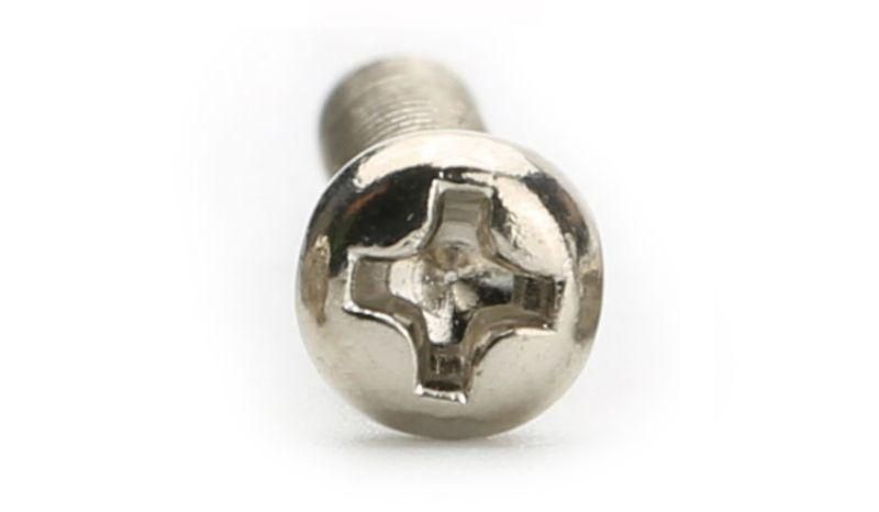 Micro Steel Pan Head Phillips Cross Half Thread Self-Tapping Screws