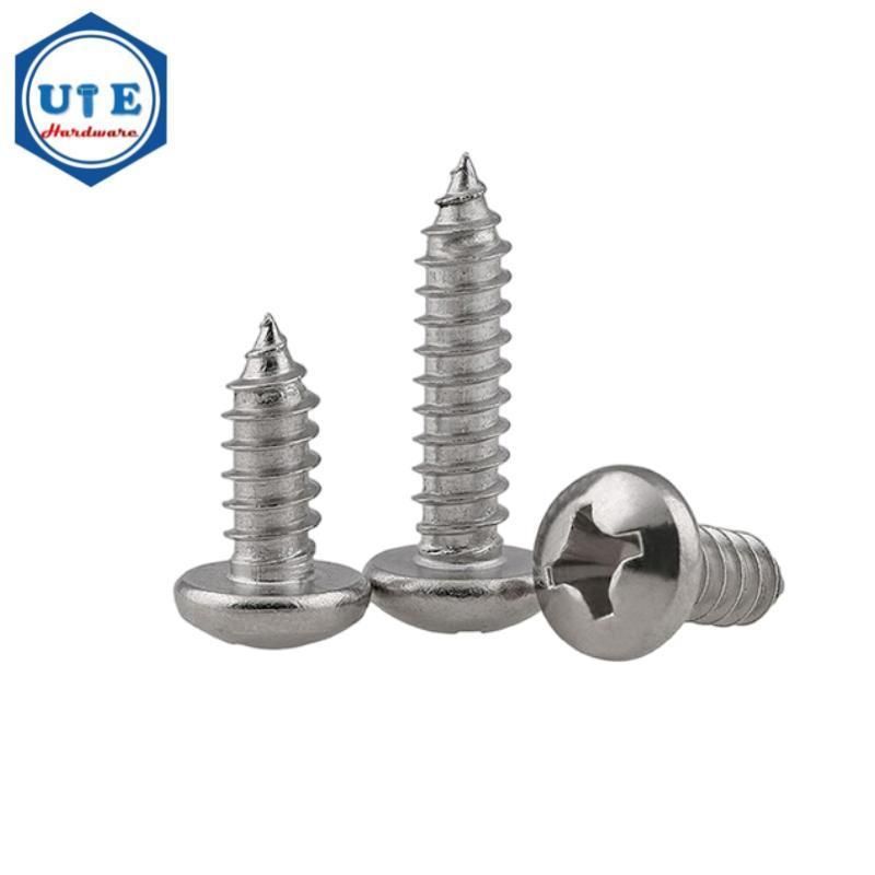 DIN 7981 Stainless Steel 316 Pan Head Roofing Tapping Screws