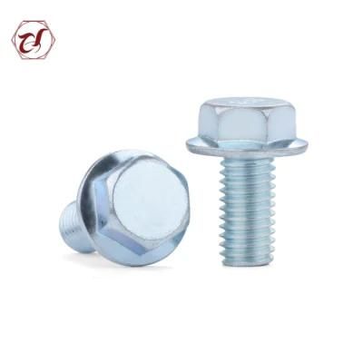 Color Zinc Plated Hexagon Flange Recessed Brain Bolt/GB5789/GB5787/DIN6921
