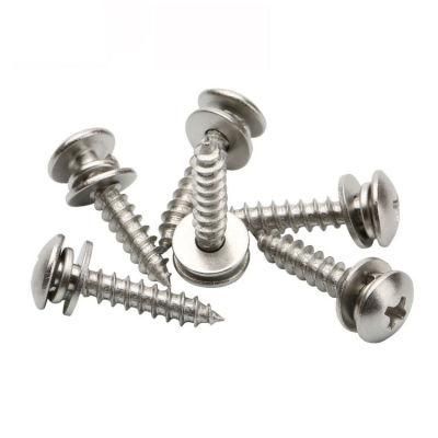 Truss Head Phillips Self Tapping Combination Screw with Flat Washer